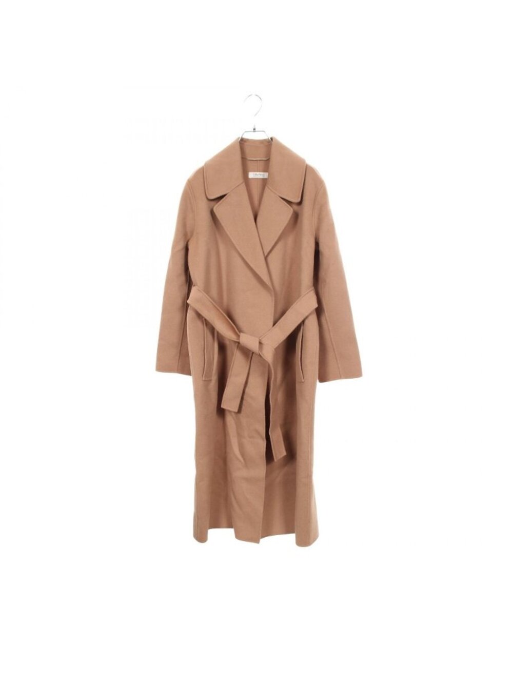 S Max Mara Cucito Mano Wrap Coat Wool